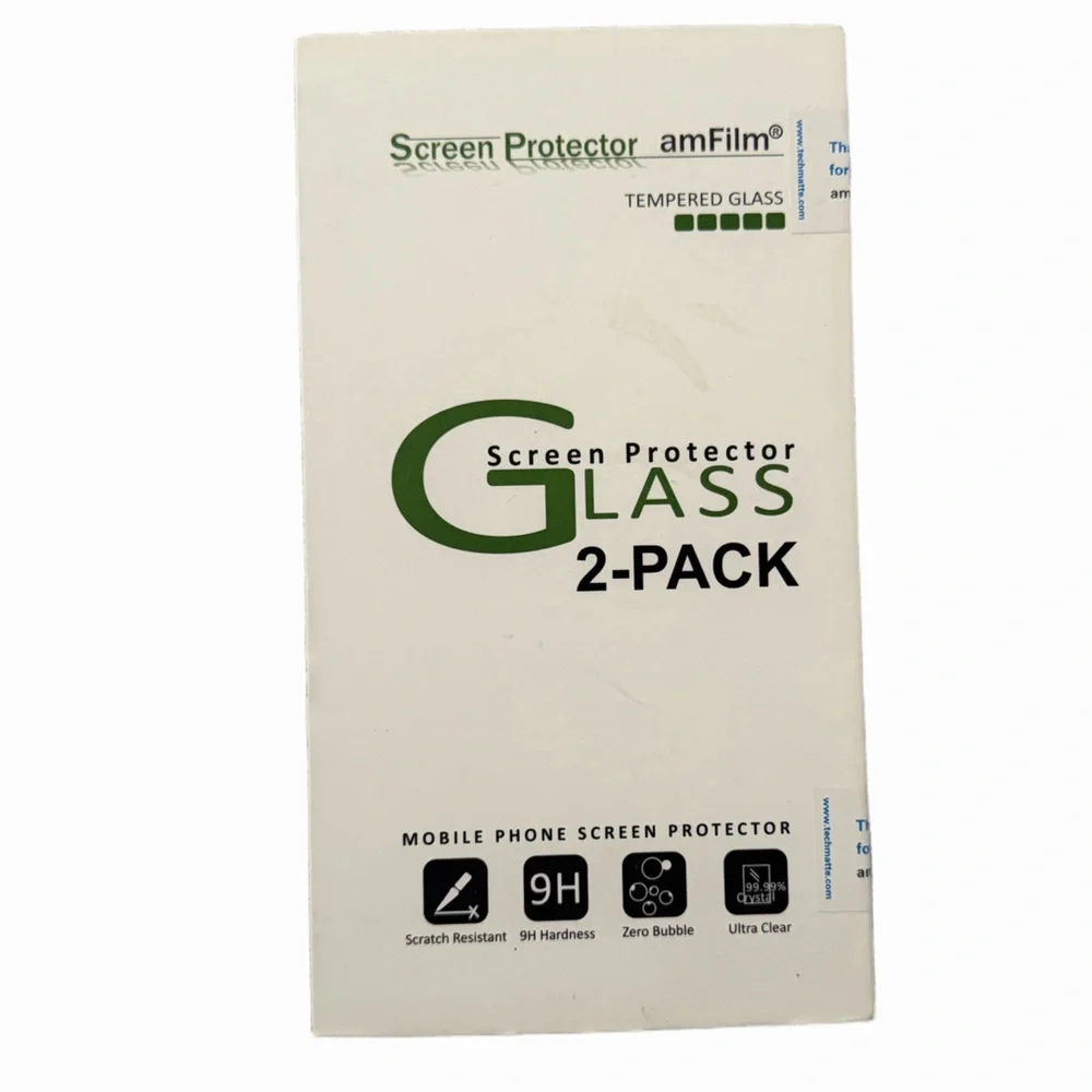 iPhone 8 / 7 / 6 / 6s Screen Protector Glass 2-Pack | Tempered Glass